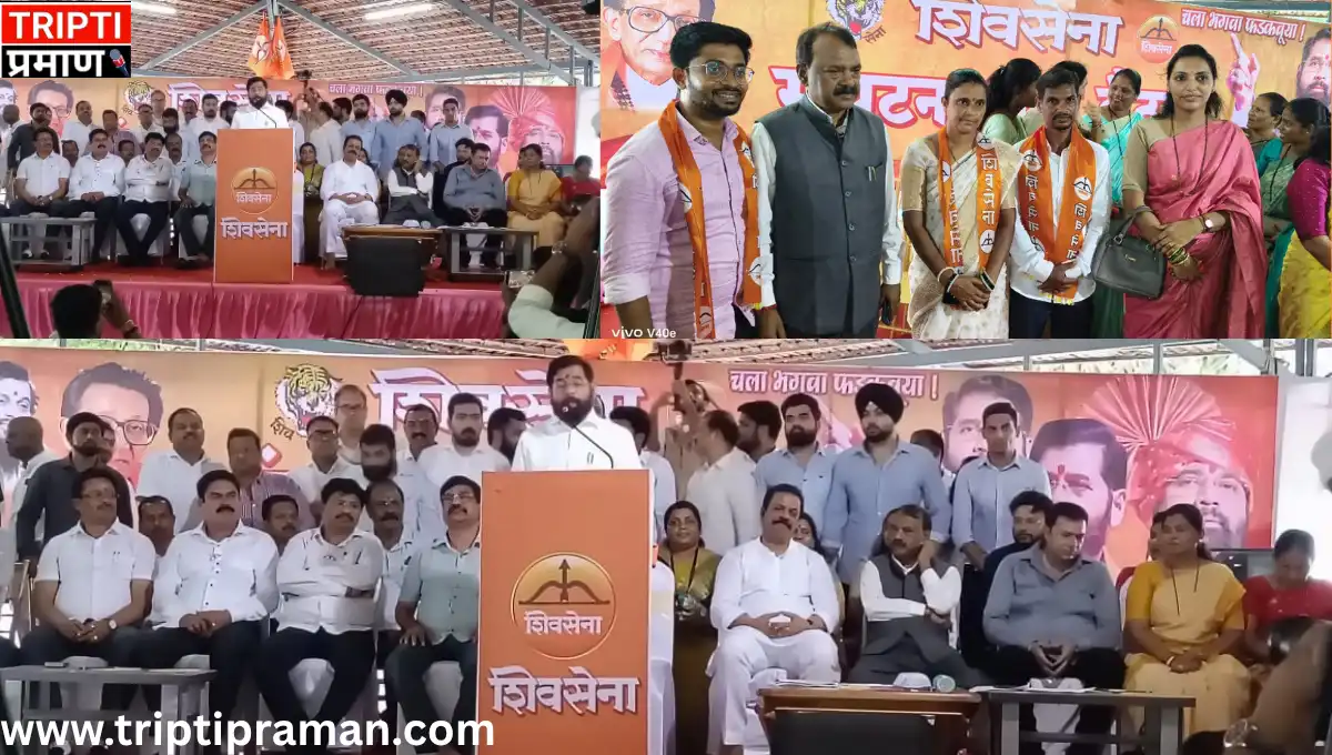 शिवसेना में नागझरी-चरी की सरपंच कविता भुरकुड का जनसमर्थन के साथ औपचारिक प्रवेश |