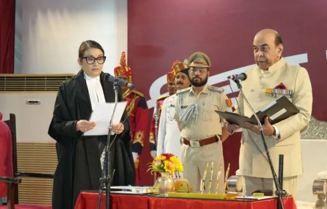पटना हाई कोर्ट की 48वीं मुख्य न्यायाधीश बनीं न्यायमूर्ति मीनाक्षी मदन राय, राज्यपाल ने दिलाई शपथ |