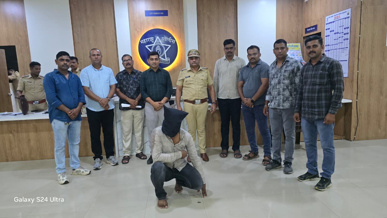 बुजुर्ग महिला से 20 ग्राम सोने की चेन ठगी, वसई-विरार पुलिस ने गुजरात से आरोपी को किया काबू |