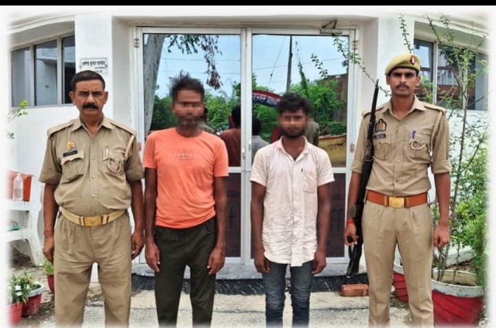 सरायख्वाजा पुलिस की बड़ी सफलता, हत्या के प्रयास के मामले में वांछित दो आरोपी गिरफ्तार |