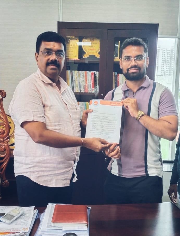 वसई-विरार में ‘नेस्को’ की तर्ज पर बने भव्य एग्जीबिशन सेंटर, शिवसेना ने मनपा आयुक्त को सौंपा ज्ञापन |