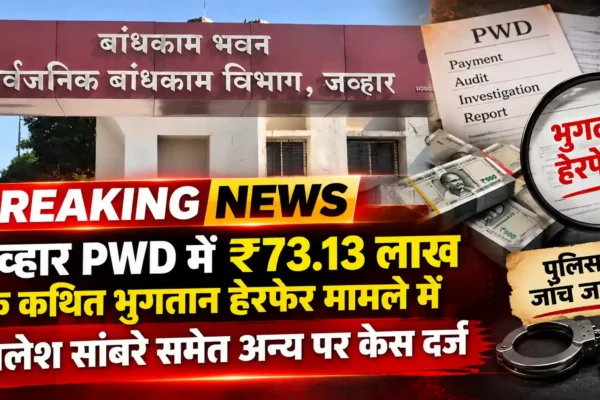 73 लाख के कथित गबन मामले में निलेश सांबरे समेत अन्य पर मामला दर्ज |